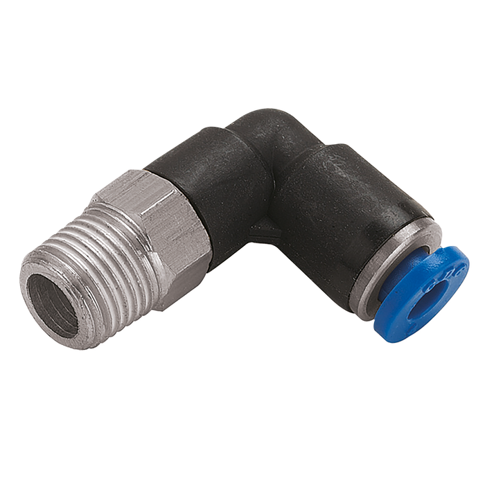 FT Pro - 2111-2818 6MM X 1/2" NPT Male Stud Elbow - pneumaticsystems