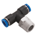 FT Pro - 2111-3410 12MM X 1/4" NPT Male Branch Tee - pneumaticsystems