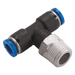 FT Pro - 2111-3345 8MM X 1/4" NPT Male Branch Tee - pneumaticsystems