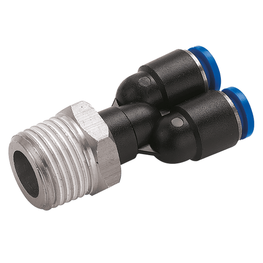 FT Pro - 2111-3782 12MM X 1/4" NPT Male Y - pneumaticsystems