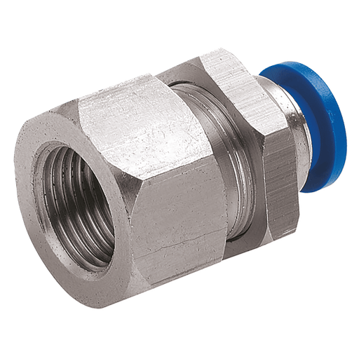 FT Pro - 2111-3949 10MM X 1/2" NPT Female Bulkhead - pneumaticsystems