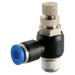 FT Pro - 2111-4368 8MM Tube X 3/8" NPT Speed Controller - pneumaticsystems