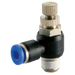 FT Pro - 2111-4376 8MM Tube X 1/2" NPT Speed Controller - pneumaticsystems