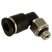 FT Pro - PL1/8-U10C 10-32UNF X 1/8" Micro Male Elbow - pneumaticsystems