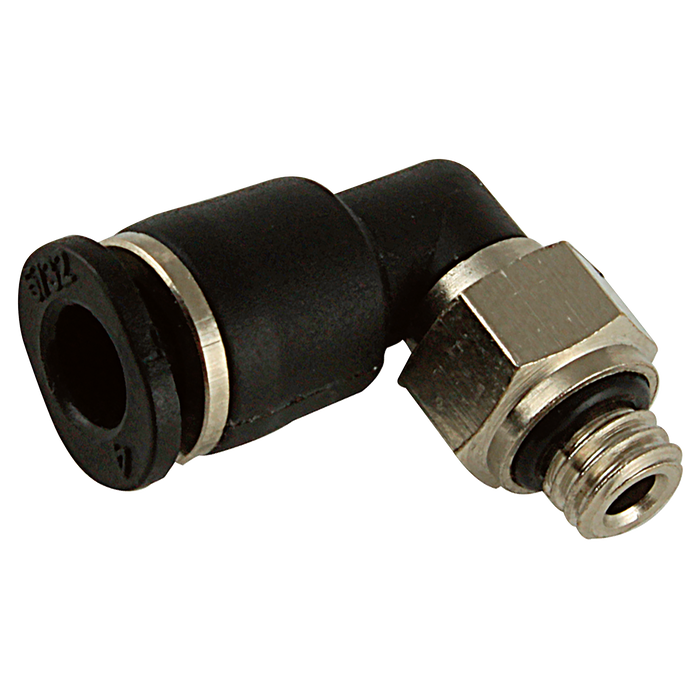 FT Pro - PL5/32-N00C 42370 NPT X 5/32" Micro Male Elbow - pneumaticsystems