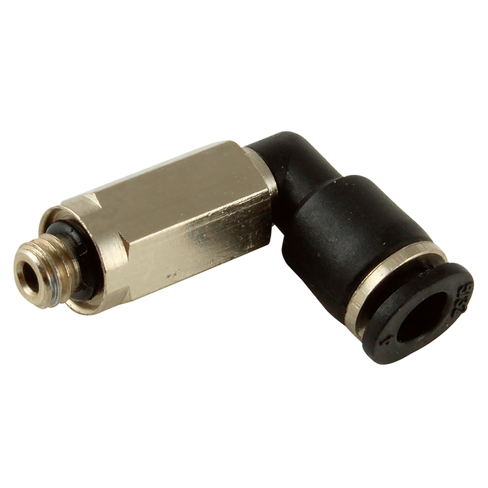 FT Pro - PLL5/32-N01C 1/8"NPT X 5/32" Micro M.ELB Extend - pneumaticsystems