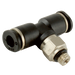 FT Pro - PT1/8-N01C 1/8" NPT X 1/8" Micro Male Branch Tee - pneumaticsystems