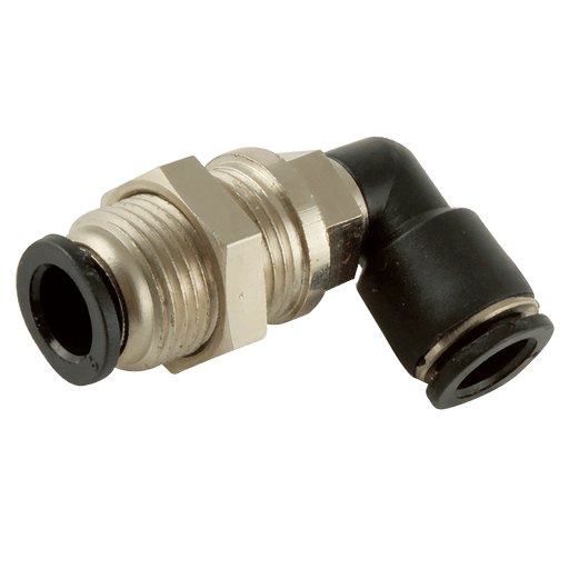 FT Pro - PLM5/32C 5/32" Micro Elbow Bulkhead - pneumaticsystems
