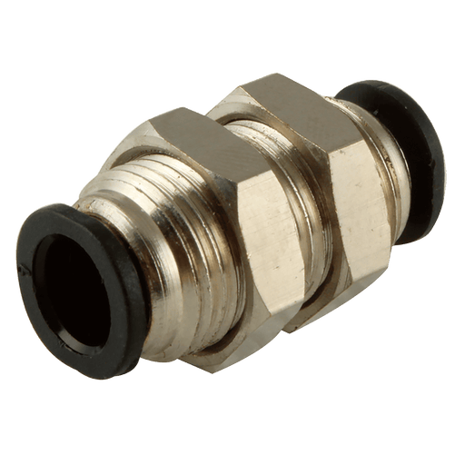 FT Pro - PMM5/32C 5/32" Micro Straight Bulkhead - pneumaticsystems
