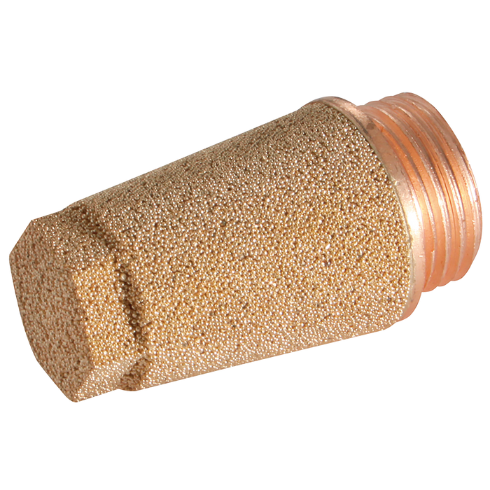 FT Pro - 7000-1 1" BSPP Male Silencer Brass - pneumaticsystems