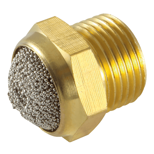 FT Pro 3/8" BSPP Male Domed Silencer 1870110 - pneumaticsystems