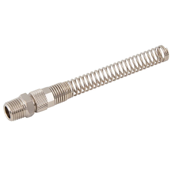 FT Pro - E1-8/6-3/8 08/6MM X 3/8" BSPT Male Stud Spring Guard - pneumaticsystems