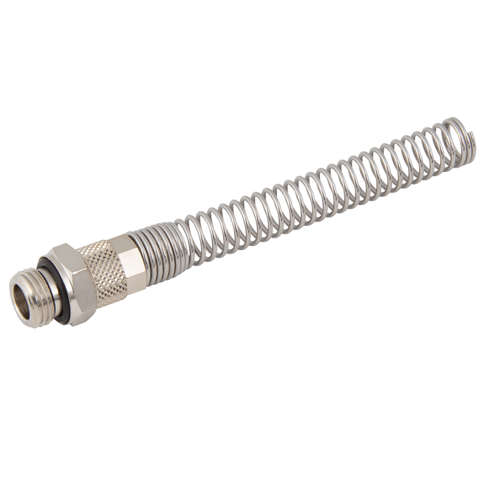 FT Pro - E1Z-8/6-1/4 08/6MM OD X 1/4" BSPP Male Stud Spring Guard - pneumaticsystems