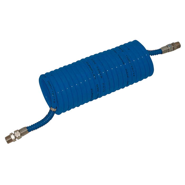 FT Pro - NRH516-25B 5/16"OD Recoil Hose Blue X 25FT and 1/4" - pneumaticsystems