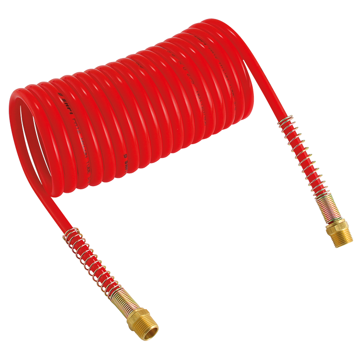 FT Pro - N12C1417025MB 1/4" BSPT 1/4" OD Nylon Recoil - pneumaticsystems