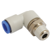 FT Pro - KC-KSL06-02S 1/4"BSPT X 6MM OD Rotary Male Stud Elbow Vacuum - pneumaticsystems