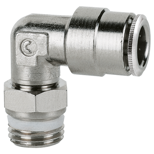 08Mm Od X 1/4" Bsp Male Stud Elbow
