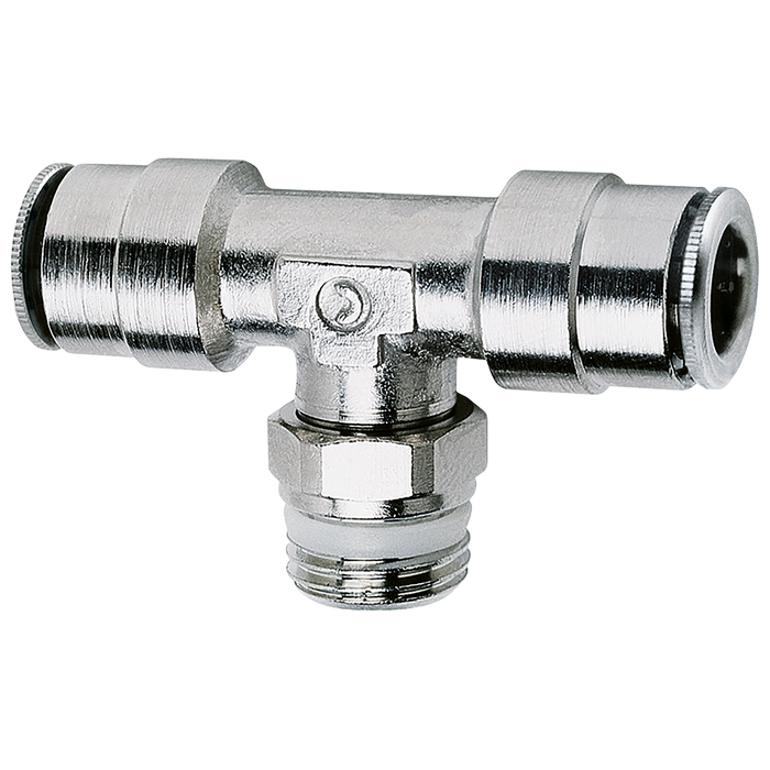 08Mm Od X 1/4"Bsp Swivel Branch Tee