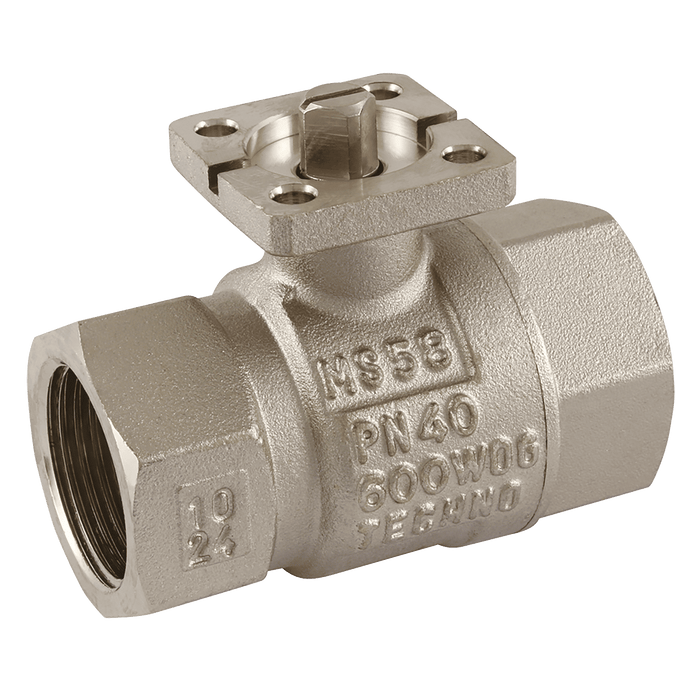 FT Pro - LV4500-1 1" BSPP Brass Ball Valve Brass - pneumaticsystems