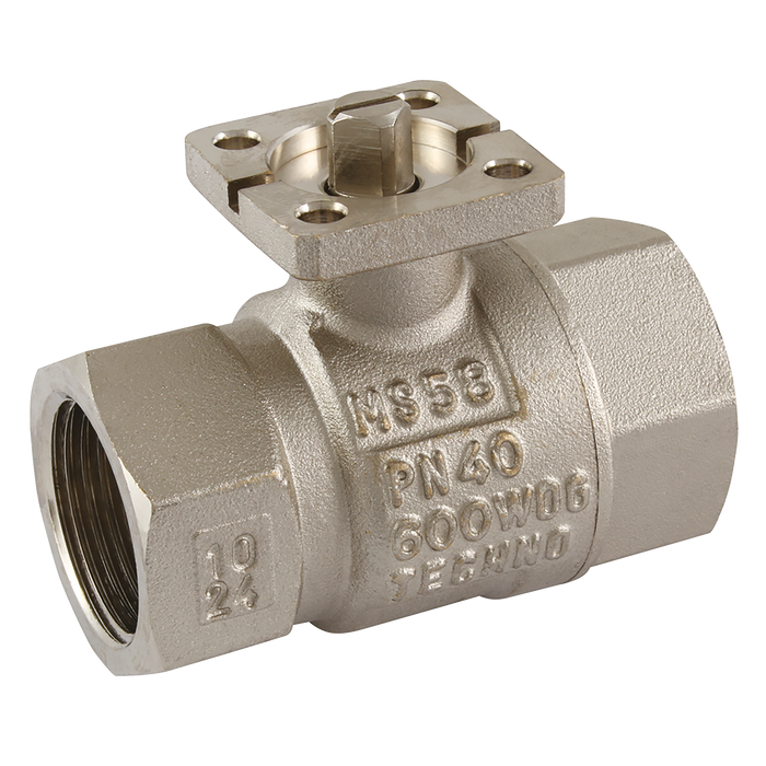 FT Pro - LV4500-12 1/2" BSPP Brass Ball Valve Brass - pneumaticsystems