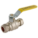 FT Pro - EPS-102105 22MM OD Brass Ball Valve Yell Handle WRAS - pneumaticsystems