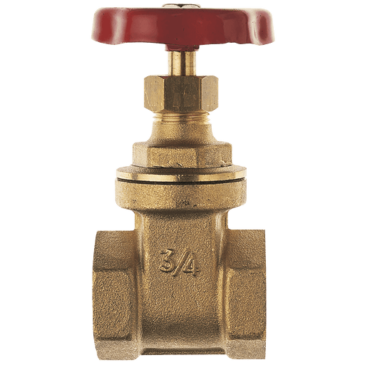 FT Pro - GV157-38 3/8" BSP Female Heavy Brass Gate Valve - pneumaticsystems