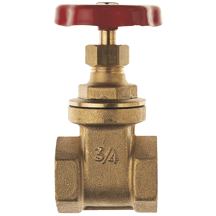 FT Pro - GV157-38 3/8" BSP Female Heavy Brass Gate Valve - pneumaticsystems