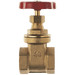 FT Pro - GV157-38 3/8" BSP Female Heavy Brass Gate Valve - pneumaticsystems