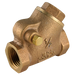 FT Pro - CVBZ384-12 1/2" BSPT FXF BZ Swing Check Valve - pneumaticsystems