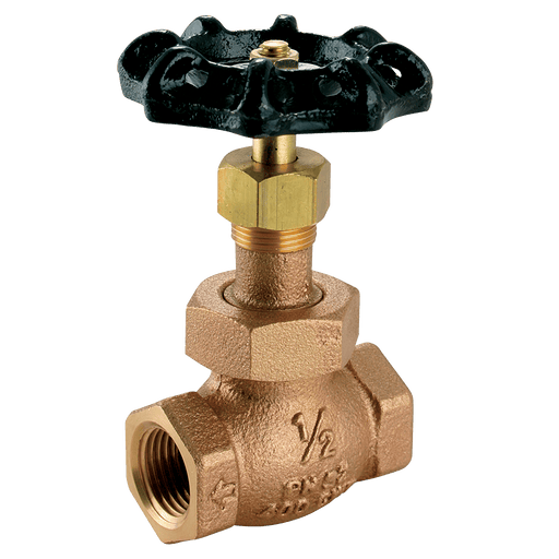 FT Pro - GVBZ350-34 3/4" BSPT FXF BZ Globe Valve Hand Wheel - pneumaticsystems