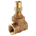 FT Pro - GVBZ375LS-112 1.1/2" BSPT FXF Bronze Gate Valve Lockshield - pneumaticsystems