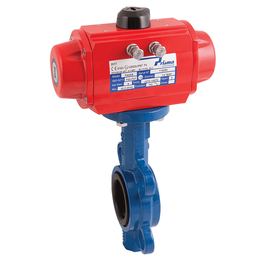 FT Pro - DA/150SSEP 6" Wafer B/Fly Valve CI/Ss/EP DA - pneumaticsystems