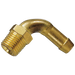 FT Pro - 600-1708 3/8" BSP Taper Male Brass Elbow Single Barb - pneumaticsystems