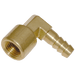 FT Pro - FET38-38 3/8" BSPP Female Elbow Hose Tails, Brass - pneumaticsystems