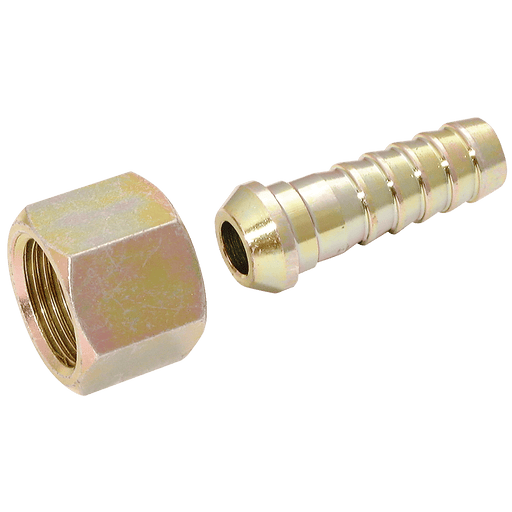 FT Pro - 2049-1630 1/4" BSPP Female Nut X 1/4" Hose Tail - pneumaticsystems
