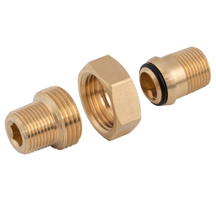 FT Pro - LD17/17K 3/8" BSPT Male Swivel Union - pneumaticsystems
