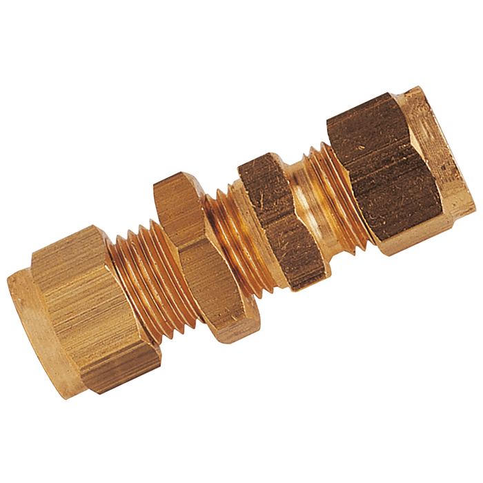 FT Pro - EB18 1/8" BSPP Male X 1/8" OD Equal Ended Bulkhead - pneumaticsystems