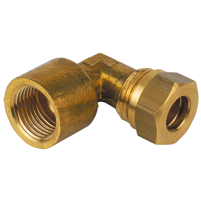 FT Pro - FSE14-18 1/8" BSPP Female X 1/4" OD Female Stud Elbow - pneumaticsystems