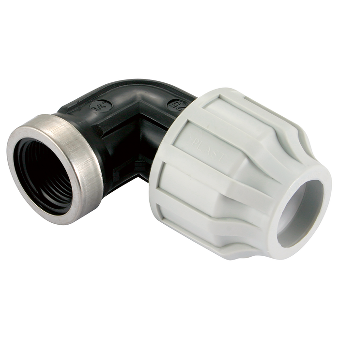 FT Pro - PE-708.025 3/4" BSPT Female X 25MM OD 90° Equal Elbow - pneumaticsystems