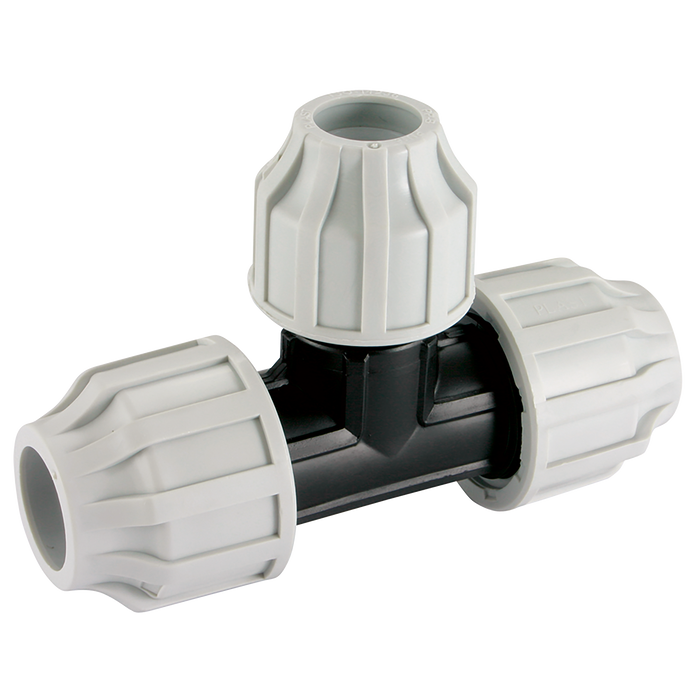 FT Pro - PE-713.025 20 X 25MM OD 90° Reducing Tee - pneumaticsystems