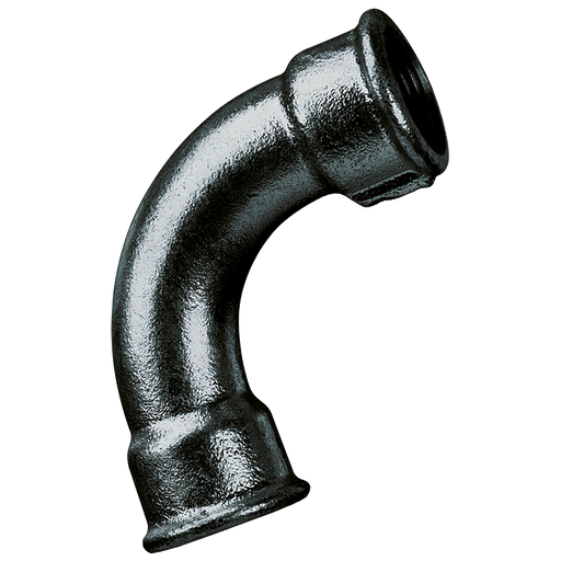 FT Pro - MI2-1N 1" BSPP Female Equal 90 Bend Black - pneumaticsystems