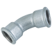 FT Pro - MI41-38 3/8" BSP Female 45° Equal Bend Galvanised - pneumaticsystems