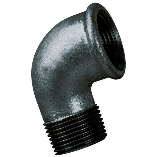 FT Pro - MI92-38N Equal 90° Elbow Male/Female P/T(B)3/8"X3/8" - pneumaticsystems
