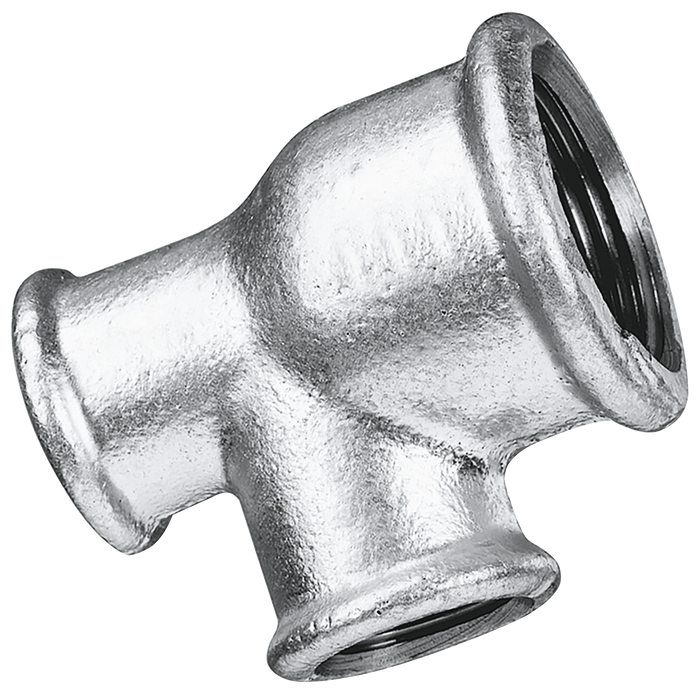 FT Pro - MI130-1F 1X1X3/4 Unequal Tee 90 Galvanised - pneumaticsystems