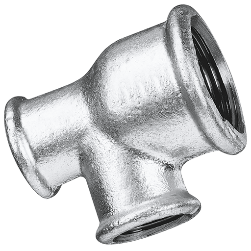 FT Pro - MI130-1A 1X1/2X1/2 Unequal Tee 90 Galvanised - pneumaticsystems