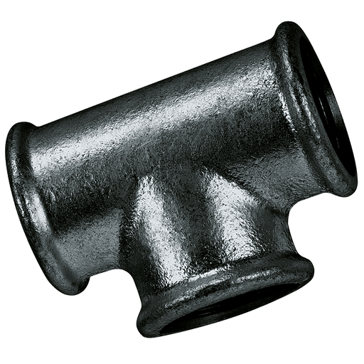 FT Pro - MI130-34N 3/4"BSP F90 Equal Tee Black - pneumaticsystems
