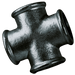 FT Pro - MI180-12N 1/2" BSP Female Equal Cross Black 180 - pneumaticsystems