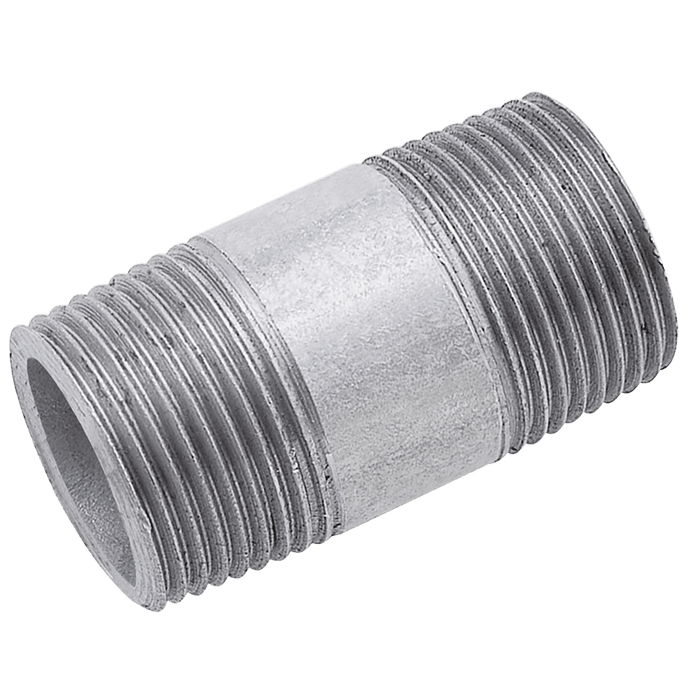 FT Pro - HBN14-180 1/4" BSPT X 180MM Galvanised Nipples Heavy Duty - pneumaticsystems