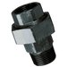 FT Pro - MI341-38N 3/8" BSPT/BSP Male/Fem Equal Union Black - pneumaticsystems
