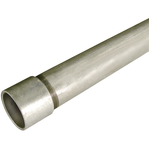 FT Pro - NC-HTUBE114-6.5 1.1/4" Galvanised Tube 6.50M + Socket - pneumaticsystems